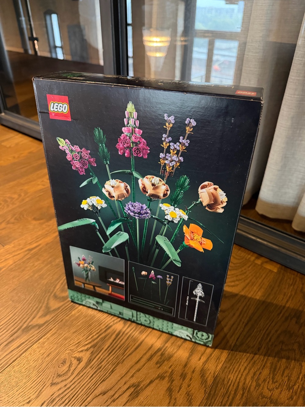 LEGO Flower Bouquet - Pink, Purple, Orange, Yellow, Green, Tan, White